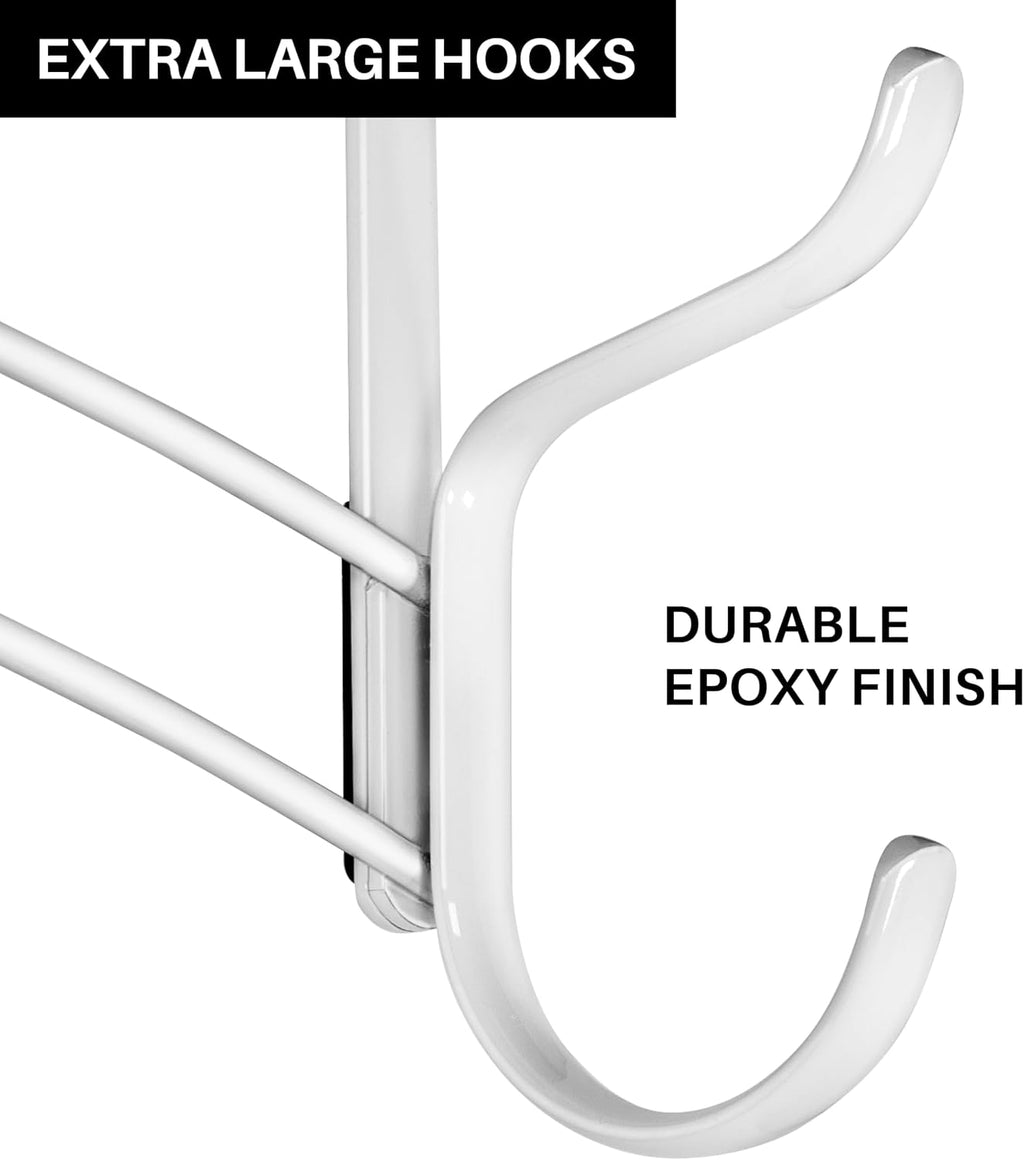36 Hooks White Door Hanger