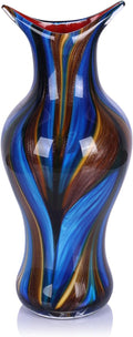 Modern Sculptural Glass Flower Vase