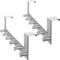 6 Hooks Over Door Hanger 2 Pack