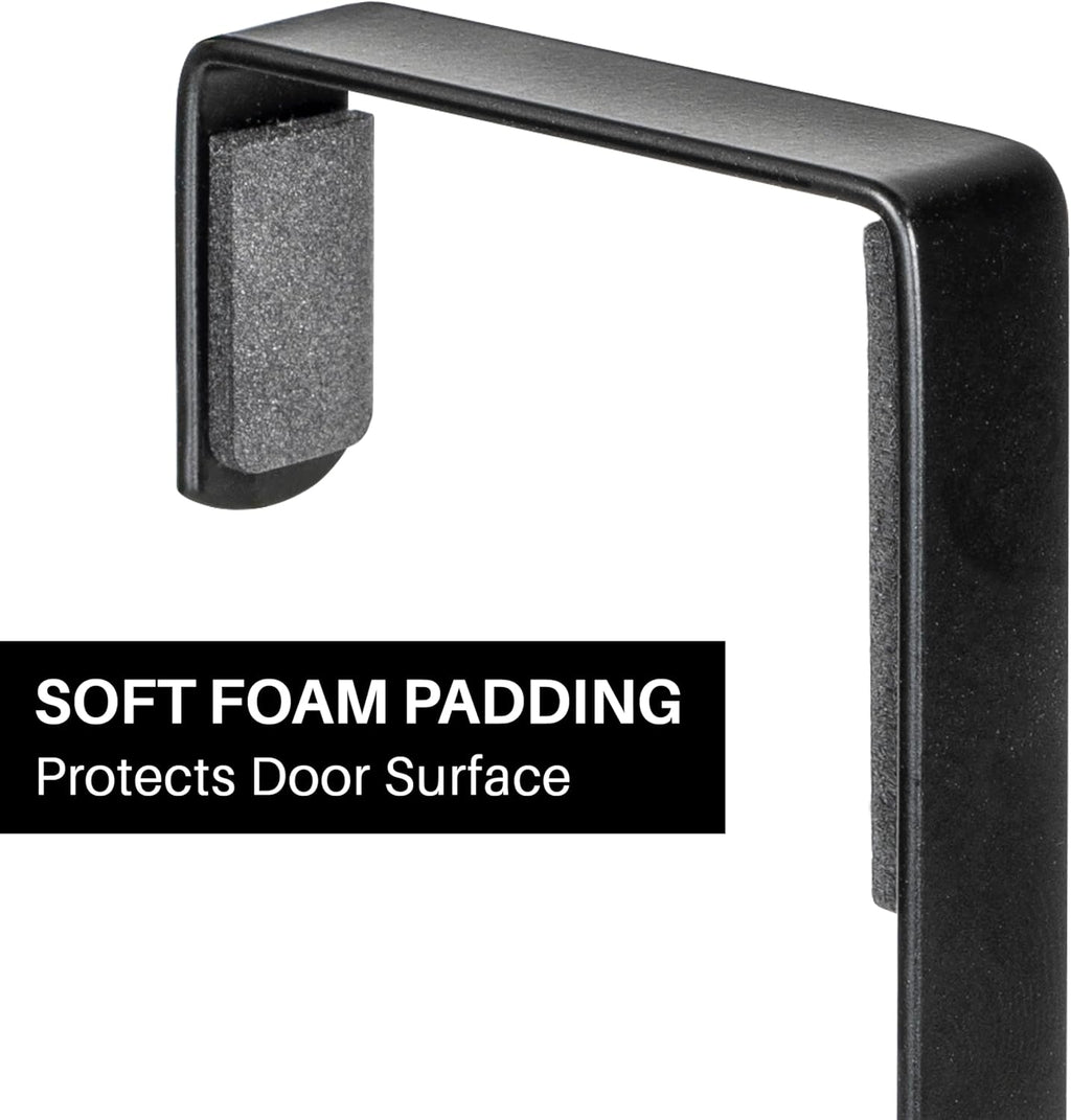 18 Hooks Black Door Hanger