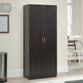 Cinnamon Cherry Tall Pantry Storage Cabinet