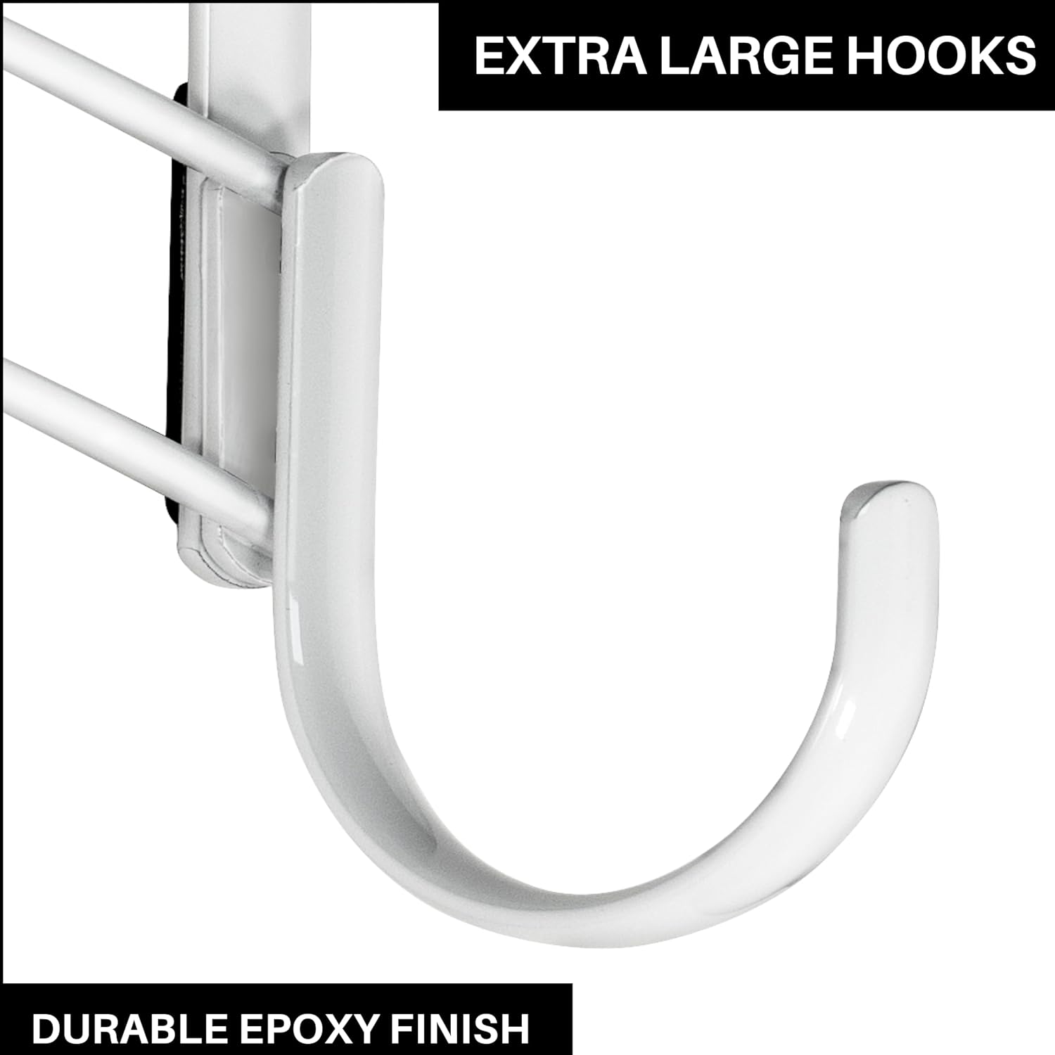 14 Hooks White Door Hanger