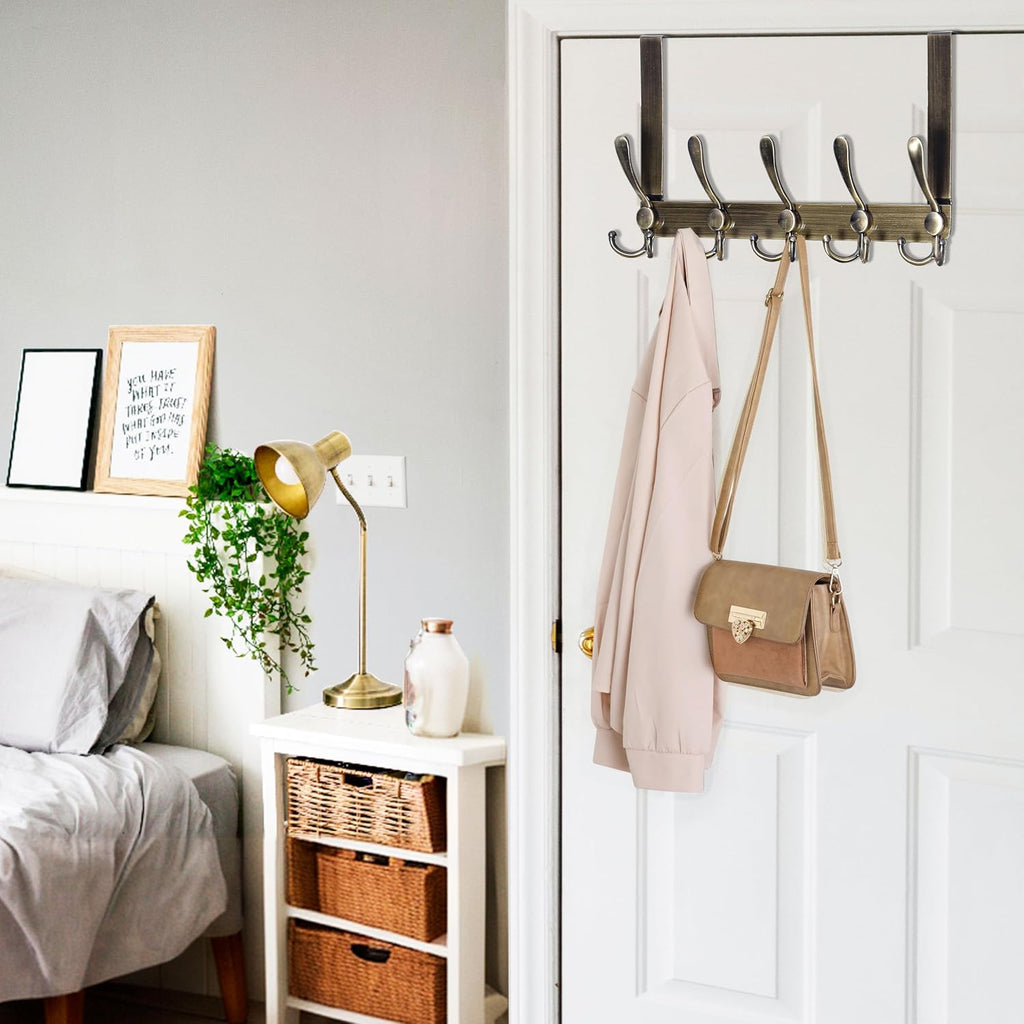 Bronze Over Door Hook 2 Pack