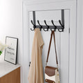 5 Tri Hooks Black Upgraded Door Hanger 2 Pack