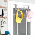6 Hooks Silver Door Hanger 2 Pack