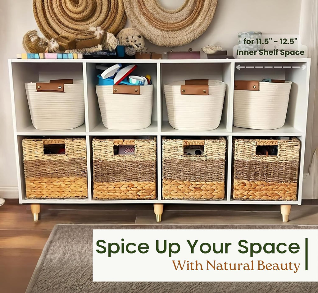4 Pack 11 Inch Cube Storage Bins