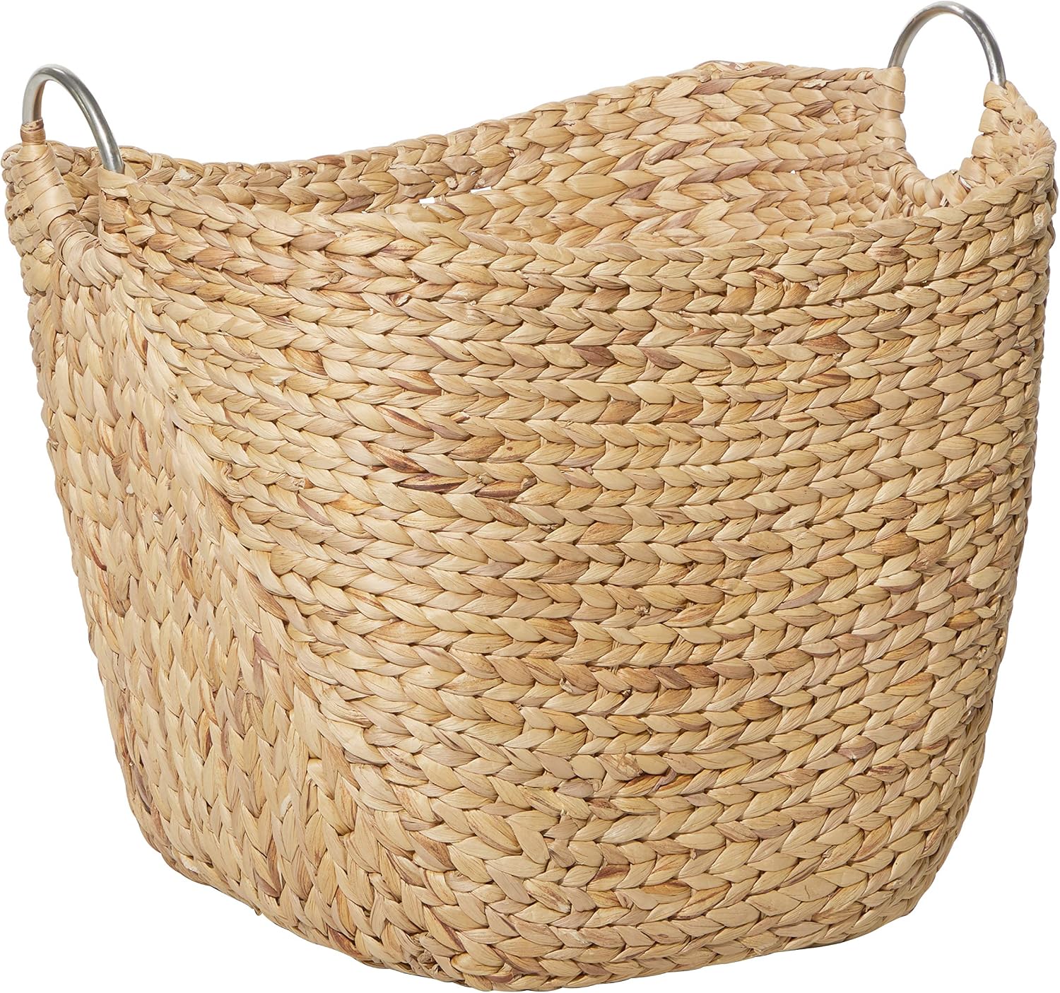Large Brown Seagrass Storage Basket